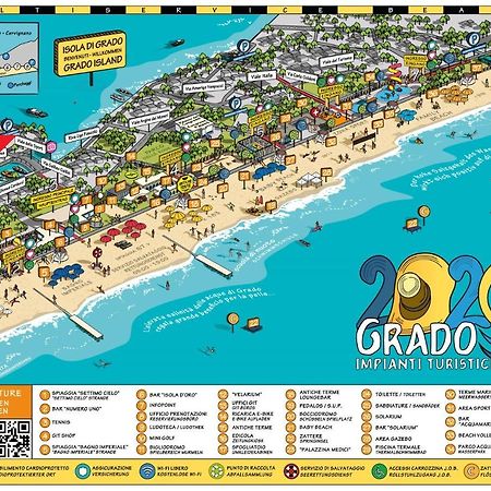 Appartamento Perco Riva Slataper Grado Exteriör bild